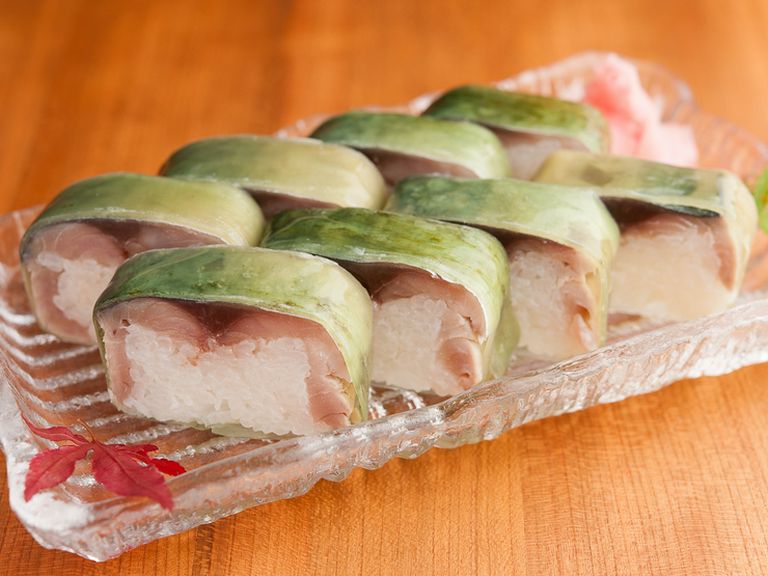 質の良い鯖が入荷したときのみにつくる『鯖棒ずし』