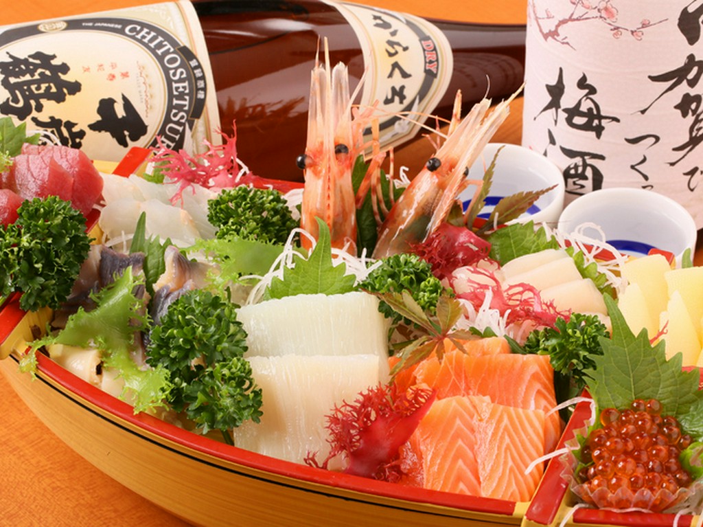 豪華絢爛『お刺身村盛り』