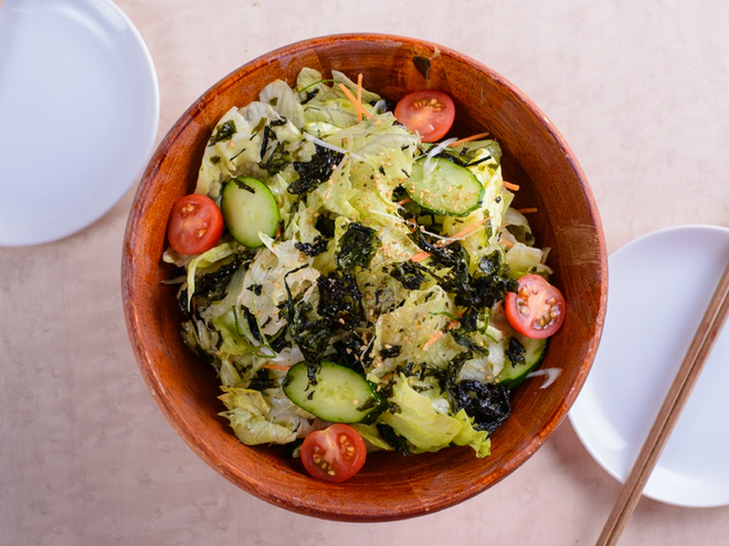 塩ドレッシングにこだわった『チョレギサラダ』