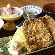 限定5食　アジフライ定食　