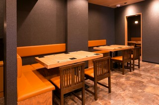 テーブル席