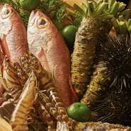 上質な魚や肉、そして、豊富な東京野菜をたっぷりと