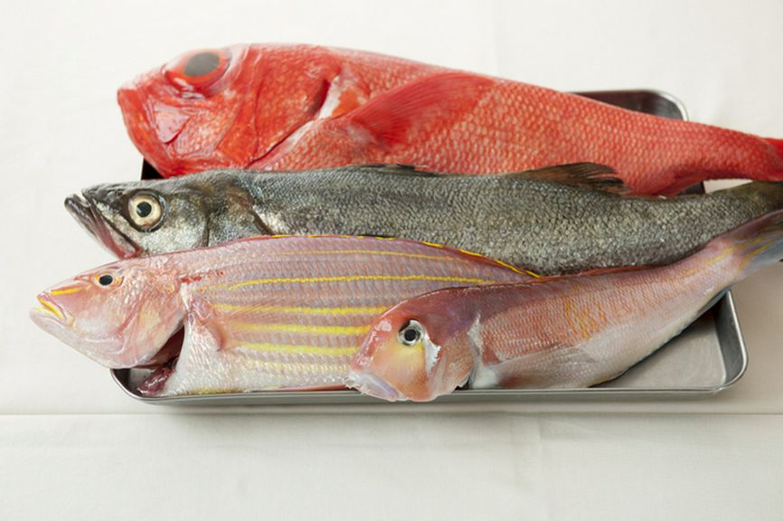 肉はもちろん魚にもこだわって鮮度の良いものを一尾丸々仕入れ