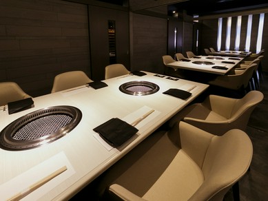 大事なビジネスシーンにもふさわしいプレミアムな焼肉