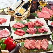 お世話になった方を晴れやかに送り出す焼肉宴会コースは全部で5種類！飲み放題を付けたお得な歓送迎会プランをお楽しみください！！