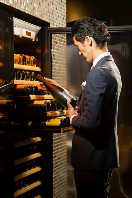 ワインにこだわっている