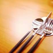 hidamarinoのカトラリーは全て、いまInstagramで話題の「Cutipol」です。