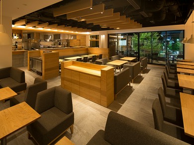 接待でもご利用頂ける、落ち着いた空間