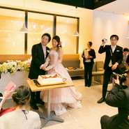 ウエディング2次会での店舗貸切も承ります。幹事代行や各種アイテムの手配もお気軽にご相談下さい！