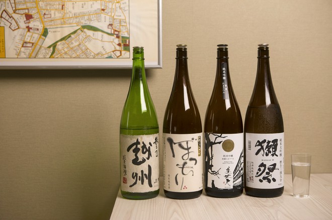 日本酒にこだわっている