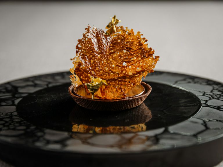 コースを締めくくる『タルトショコラ』