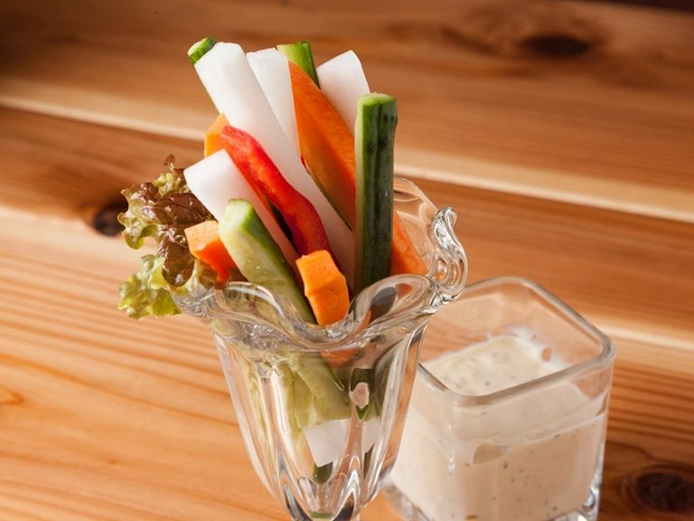 スティックサラダ特製チーズディップ