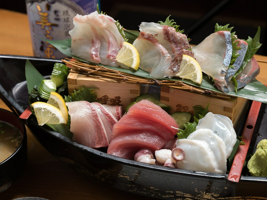 ＜豊洲直送！＞刺身五点盛り（2～3名様）