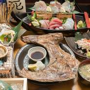 全国の漁港から仕入れる新鮮な魚介の数々を、ぜひ沖縄に居ながらにして味わっていただきたいです。魚だけでなく、貝類も種類豊富です。