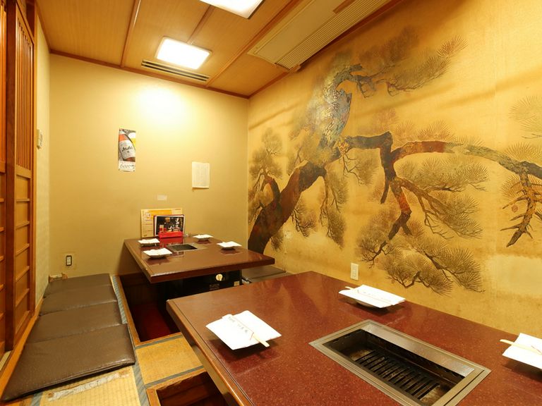 座敷があるから幅広い年齢層に対応