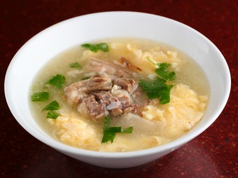 旨味凝縮テールを使った『コムタンスープ』