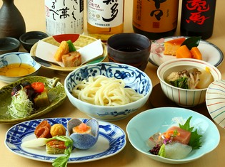 確かな目で選び抜いた「魚介」や「野菜」を使用