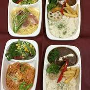 ハヤシライスやパスタのお弁当もございます。