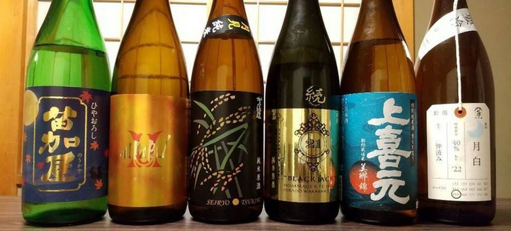 小さな酒蔵で醸造された貴重な日本酒は、美味しい鮮魚と相性抜群