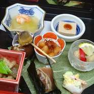 特別な時間をゆっくりと楽しみたい時のランチ限定のコースです