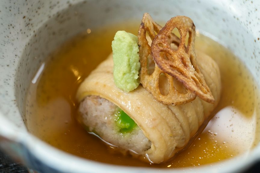 季節の魚や野菜本来の味が堪能できる『季節の碗物』