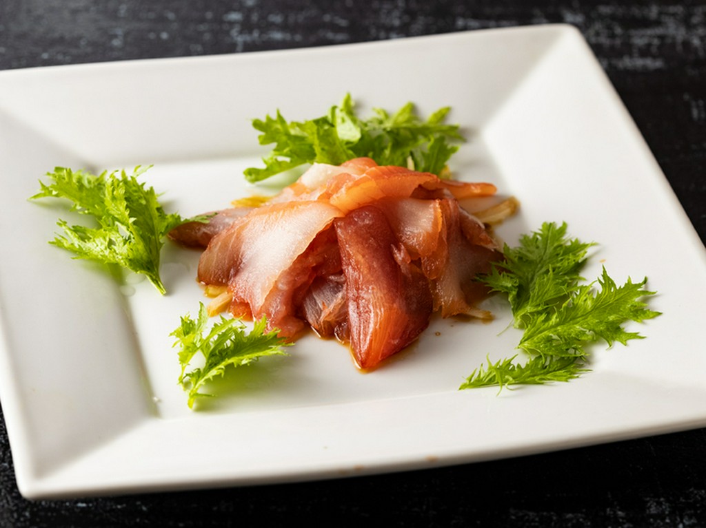 鮪の生ハムカルパッチョ