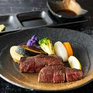 あしたか牛ヒレステーキ150gランチ(７月１５日までフェア価格７０００円)