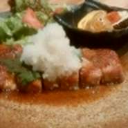 はこ豚ステーキランチ(７月１５日までフェア価格１８００円)