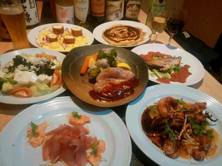Autumn Teppanya Course (cash price 7,000 yen)