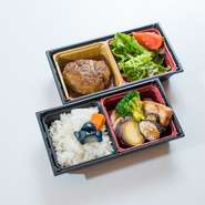 あしたか牛ハンバーグ弁当