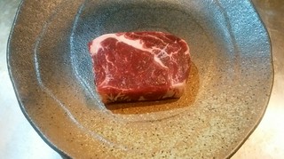 測り売りステーキスタート