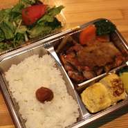 はこ豚ステーキランチ弁当