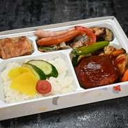 会議用はこ豚ハンバーグ弁当