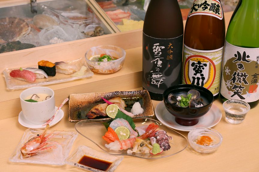 小樽をはじめとする北海道の日本酒が充実の品揃え