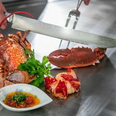 『食べ応えのある大きさのフレッシュオマール海老』