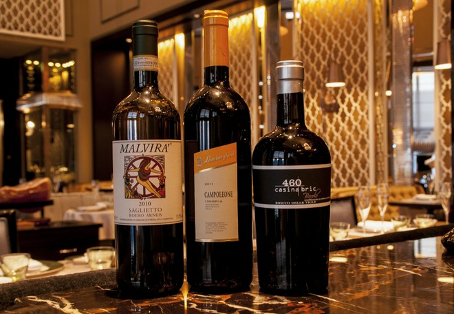 ワインにこだわっている