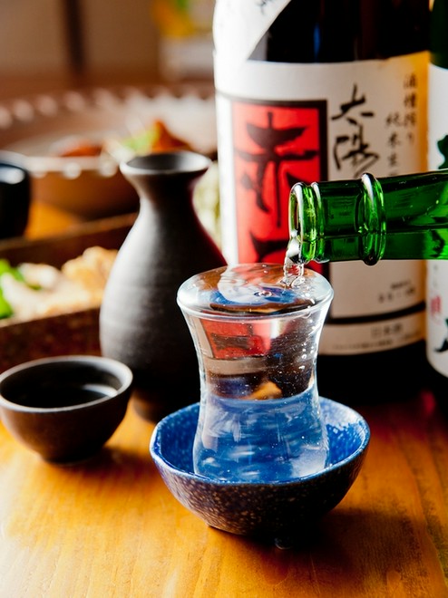 日本酒にこだわっている