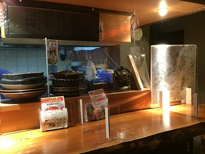 カウンター席がある