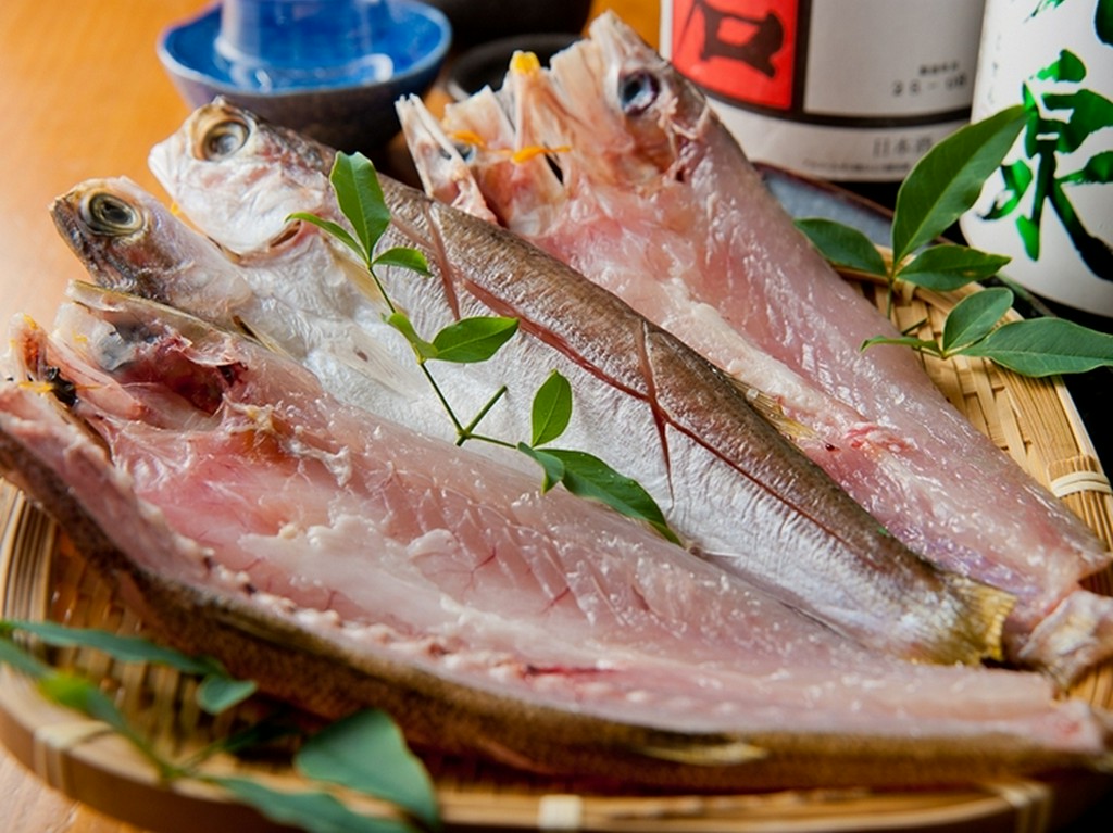 かますの自家製一夜干し（坊勢産）