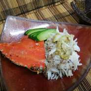 コース料理の一例です