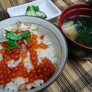 コース料理の一例です