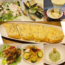 新鮮野菜とトロトロチーズ！ココロもカラダもシアワセコース