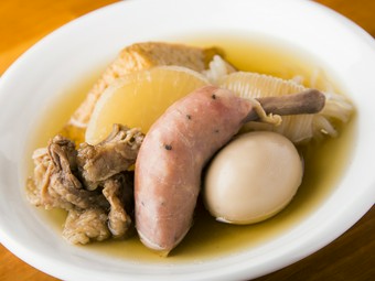 寒い日には食べたくなる『おでん盛り合わせ』