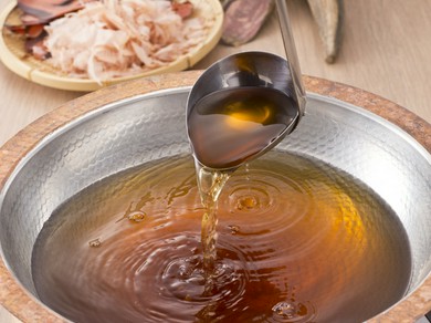 こだわりのお出汁