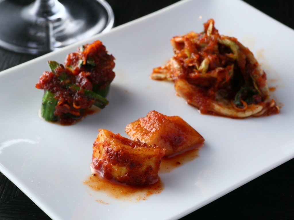 季節の旬野菜が味わえる、店主こだわりの手づくり『キムチ』