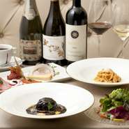 ミラノやナポリなどの大都市から、モデナやバッサーノ・デル・グラッパなど知る人ぞ知る食の街まで、イタリア各地の郷土料理を習得したシェフが腕をふるっています。クラシックな本場の味を堪能できます。