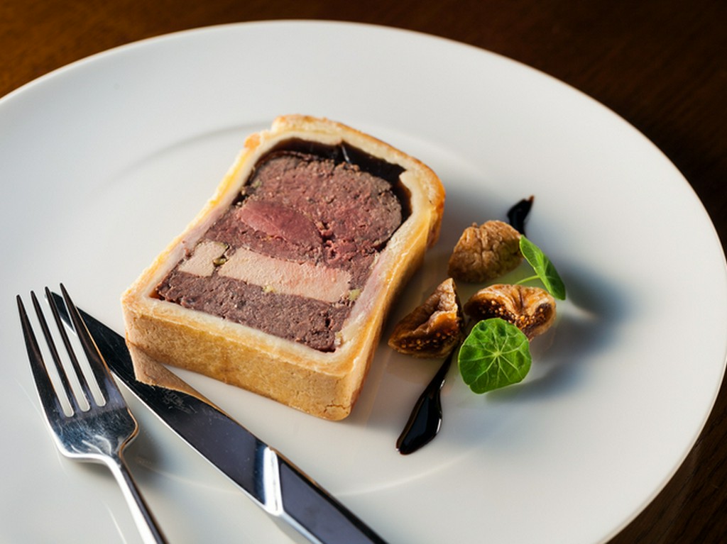 ジビエとフォアグラのパテアンクルート