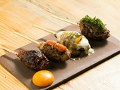種類豊富で自慢の串『自家製手ごねつくね串』