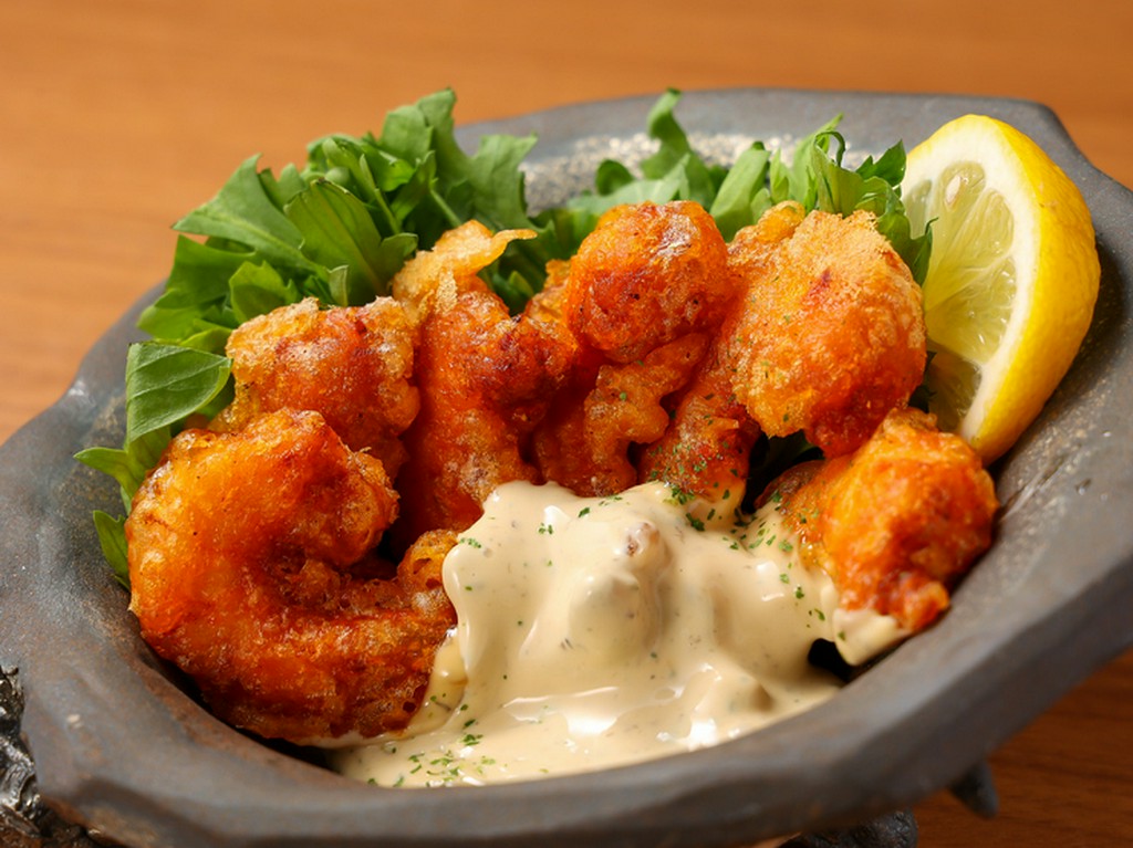 旨マヨネーズの濃厚エビマヨ