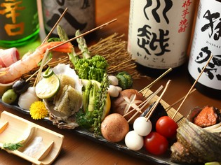 高品質の食材を丁寧に下処理！少しリーズナブルに提供